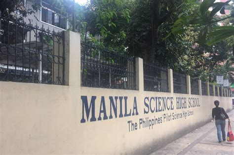 Klase Sa Manila Science High School Suspendido Dahil Sa Mercury Spill
