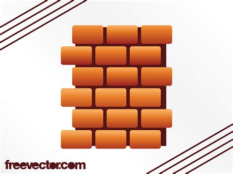 Brick Wall Design Vector Art And Graphics