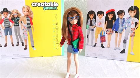 Creatable World Doll Review And Unboxing Youtube