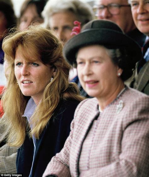 duchess of york sarah ferguson reveals the queen is her greatest role model daily mail online