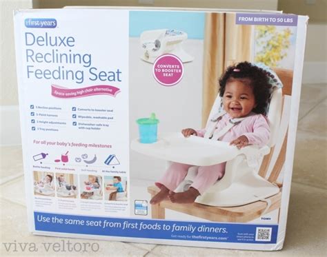 The First Years Deluxe Reclining Feeding Seat Review Viva Veltoro