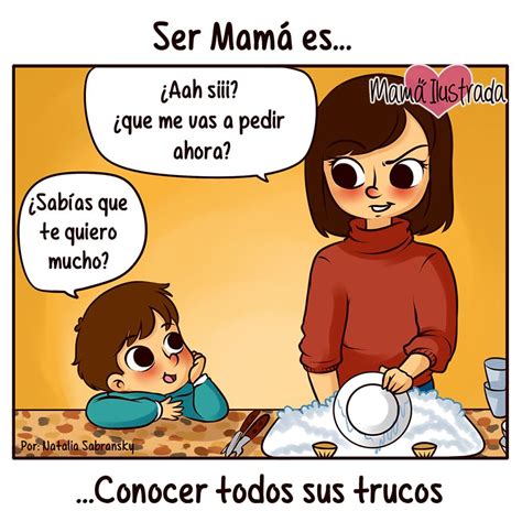 Ilustraciones Muestran Los Problemas Cotidianos De Una Madre