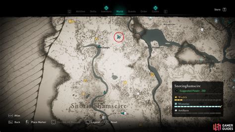 Treasure Hoard Maps Snotinghamscire Artifacts Assassin S Creed