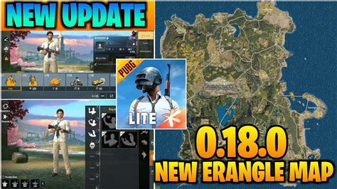 If pubg mobile is not working then pubg mobile kr download karo on your mobile phone and what is pubg mobile india? PUBG MOBILE LITE NEW UPDATE | NEW ERANGLE MAP 0.18.0 | NEW ...