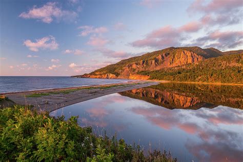 Sunset Glow On Cape Breton Highlands Photograph By Tom Hamilton Pixels