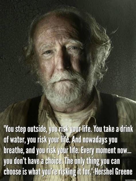 That's funny coming from a man who just put a gun to my head. Best Walking Dead Quotes (30 Quotes)