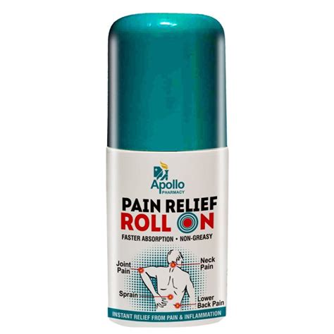 Apollo Pharmacy Pain Relief Roll On 50 Ml Uses Side Effects Price