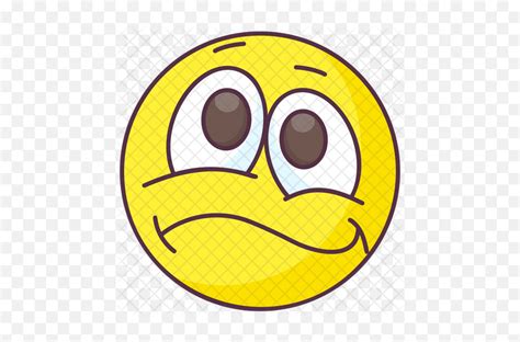 Guilty Emoticon Emoji Icon Of Colored Happyguilty Emoji Free