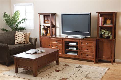 Whats New Mckenzie Living Media Whittier Wood Furniture Large