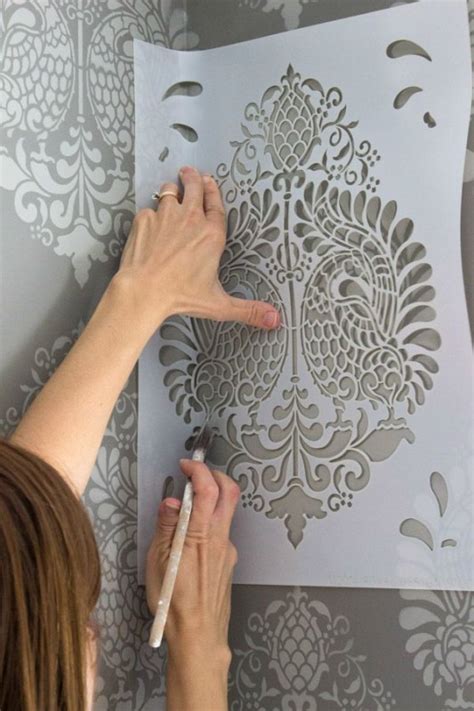 Wall Stencils How To Create Show Stopping Walls Driven By Decor
