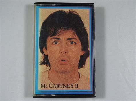Paul Mccartney Mccartney Ii Cassette Album Top Hat Records