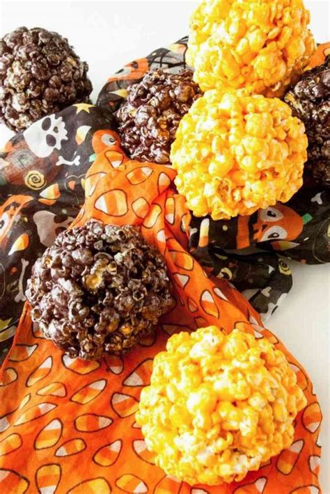Easy Marshmallow Popcorn Balls Mindees Cooking Obsession
