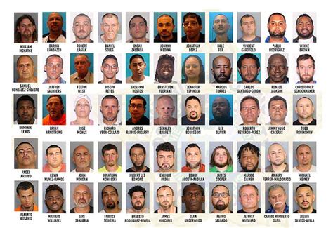 58 Noncompliant Sexual Predators Sexual Offenders Arrested By Osceola And Us Marshal Deputies