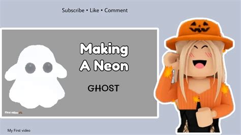 Making A Neon Ghost Adopt Me Youtube