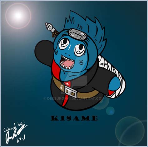 Kisame Chibi Colored By Dessukohai On Deviantart