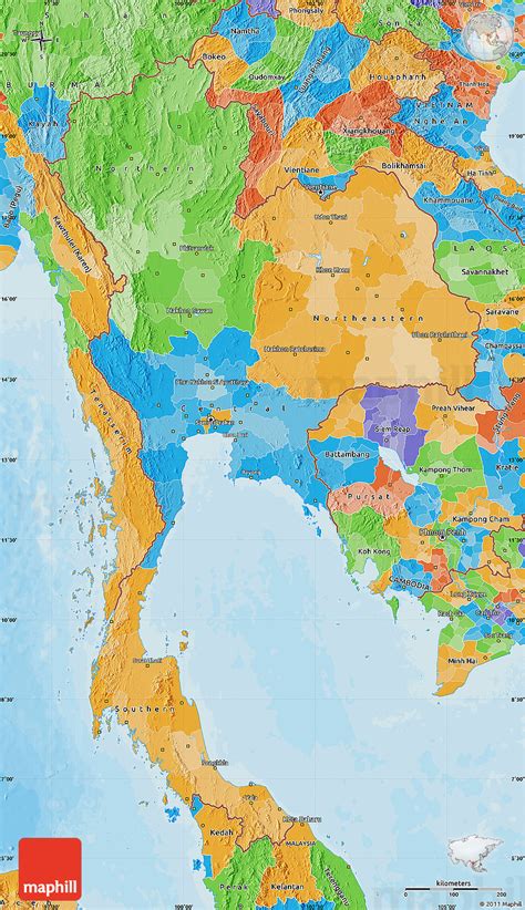 Political Map Of Thailand Ezilon Maps Images Images