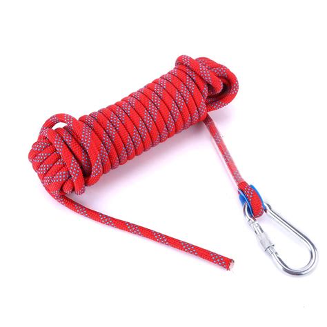 Alomejor Rock Climbing Safety Rope 2 Sizes Professional Outdoor