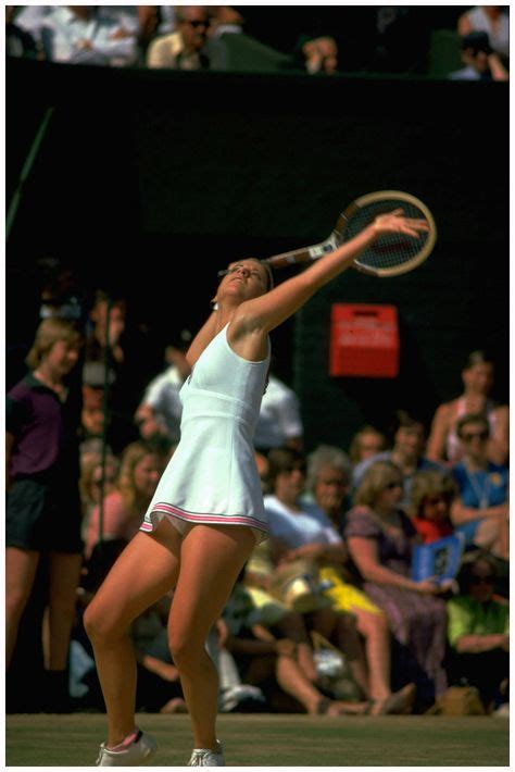 Chris Evert June 1975 Wimbledon Chris Evert Tennis Players Female