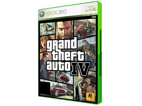 Gta Iv Grand Theft Auto Iv P Xbox 360 Rockstar Jogos Para Xbox 360 Magazine Luiza