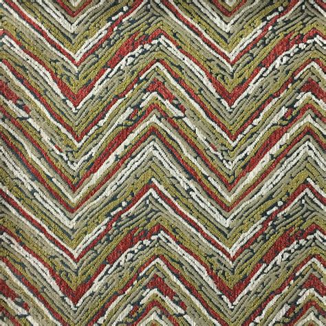 Union Norwich Chevron Pattern Heavy Chenille Upholstery Fabric By T