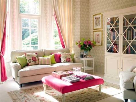 Pretty Living Room With Pink Accent Pictures Photos And Images For