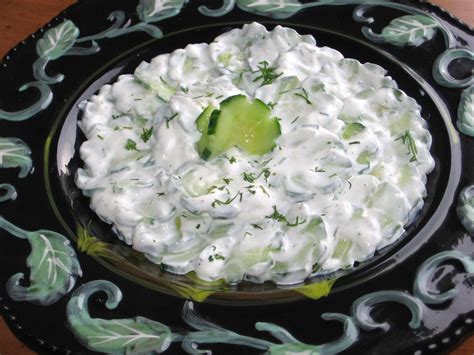 In a medium bowl, mix with sour cream, herbs, and salt and pepper to taste. Mizeria: Polish Cucumbers in Sour Cream | Recipe | Sour ...