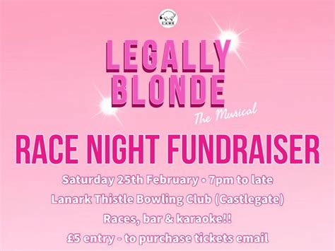 Race Night Fundraiser At Lanark Thistle Bowling Club Lanark Whats On Lanarkshire