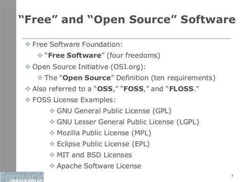 An Introduction To Free And Open Source Software Licensing And Busine