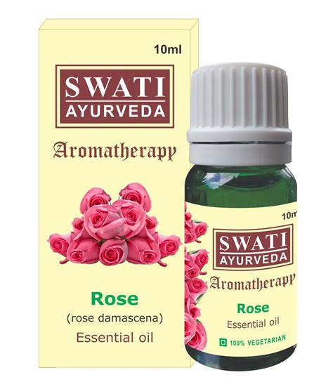 Swati Ayurveda Essential Oil Rose Rose Damascena 10 Ml Buy Online At Best Prices In India