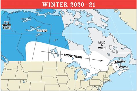 Winter Weather Forecast 2021 By The Old Farmers Almanac