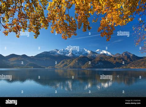 Geography Travel Germany Bavaria Kochel Am See Autumn On The Lake