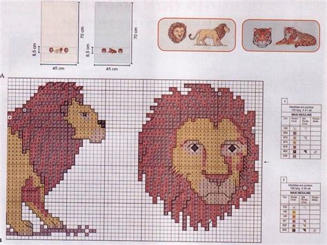 Cross stitch patterns for towel | part 5#crossstitch #xstitch #towelأنماط غرزة عبر الحدودية للمنشفة الجزء الرابعhavlu için çapraz dikiş desenleri ve patronları. towels cross stitch with lions and tigers (5) - free cross ...