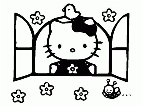 Coloriage Hello Kitty #37024 (Dessins Animés) - Album de ...