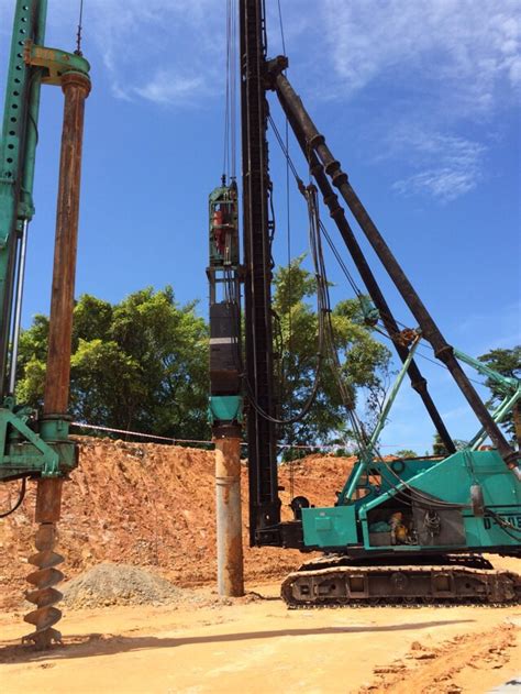 Hydraulic Hammer Piling System Tbt Piling Sabah Sdn Bhd