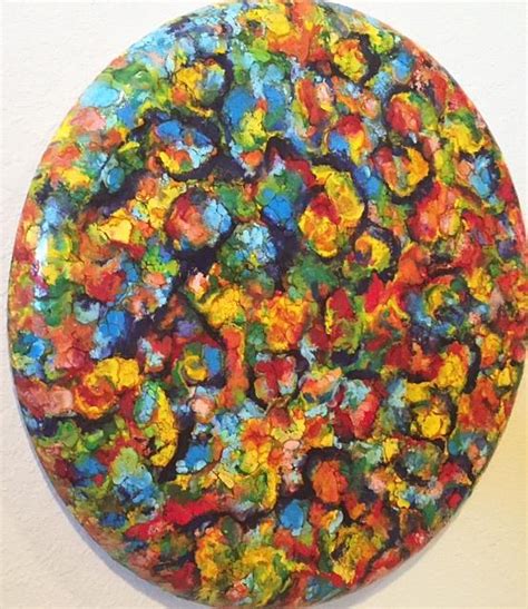 R&f handmade paints 1110 encaustic paint 104ml, titanium white. Abstract Encaustic Painting - by Ulrike 'Ricky' Martin from Paintings Encaustic Art Gallery