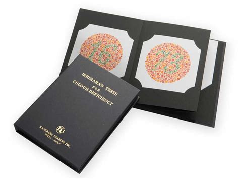 Ishihara Color Blindness Test Book