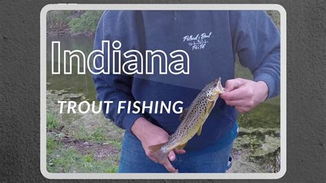 Trout Fishing Brookville Indiana Fishing Trout Youtube