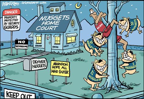 Drew Litton Nuggets Say Not In Our House In Game 1 Nation Online