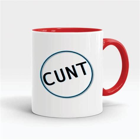 Funny Rude Novelty Mug Coffee Cup Cnt Office Banter Profanity Etsy