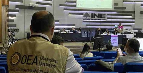 La OEA respalda actuación del INE en las elecciones México no