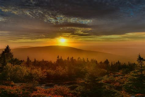 Acadia Cadillac Mountain Sunset Photograph By Stan Dzugan Fine Art