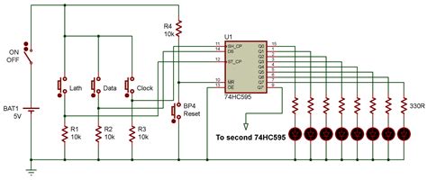 74hc595 Shift Registers Arduino Kuman Keyestudio