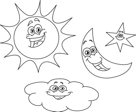 More images for moon and stars coloring pages printable » Moon And Stars Coloring Pages Printable at GetColorings ...