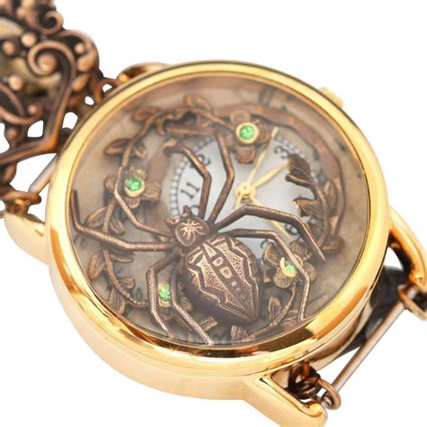 Steampunk Watch Women Wrist Watch Spider Jewelry Unique Wrist Watch