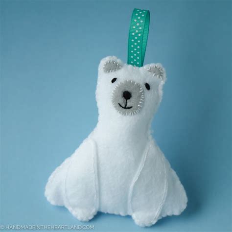 This Polar Bear Ornament Makes A Wonderful Handmade T I Love