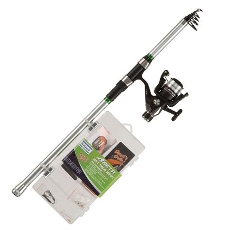 Shakespeare catch more fish spinning combo. Catch More Fish 2 Telescopic Spin Rod and Reel Combo - 20-60GM