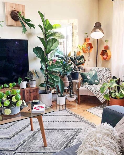 60 Beautiful Indoor Plants Design In Your Interior Home Bohemian