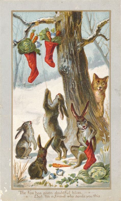 ~ On Christmas Eve ~ Victorian Christmas Cards Creepy Christmas