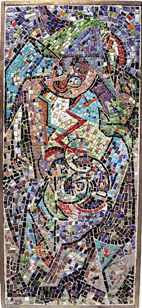 See Jackson Pollocks Only Mosaic At Washburn Gallery Artnet News