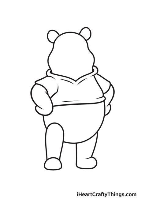 Winnie The Pooh Drawing How To Draw Winnie The Pooh Step By Step